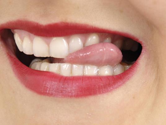 Boca con dientes